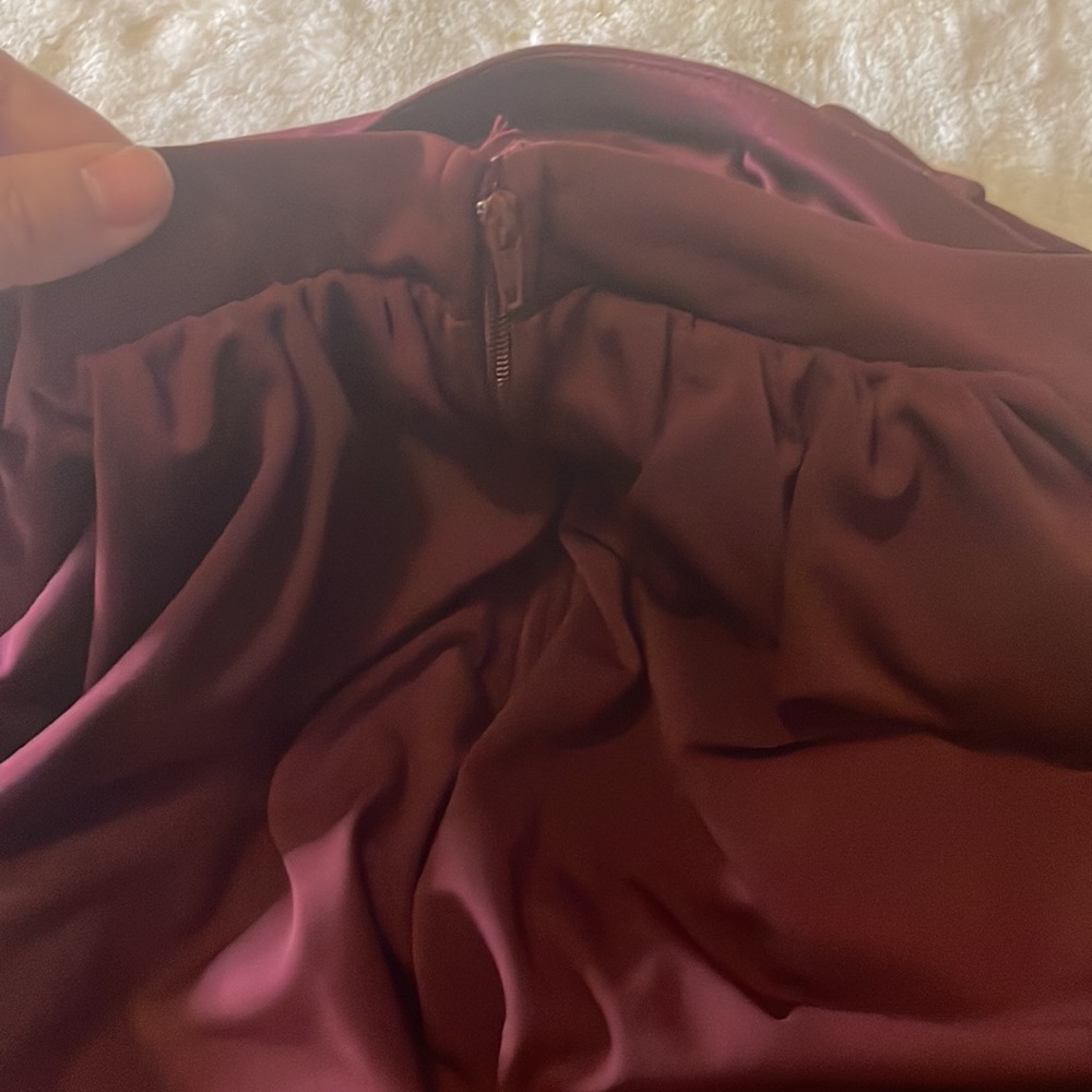Speechless Burgundy Skirt size 5 - Picture 5 of 10